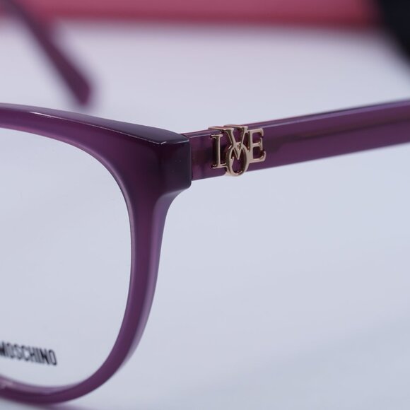 Final Price! Moschino MOL521/SAM 00T700 Shiny Violet Eyeglasses 55mm main image 8